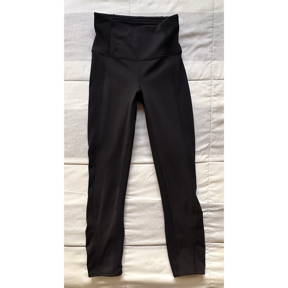 Lululemon Leggings Bundle Set of 5 Lot Black All Size 2 Cropped Mesh Back Pocket - Picture 14 of 16